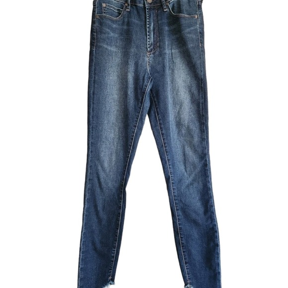 Articles Of Society Skinny Raw Slanted hem Mid-Rise Womens Jeans Size 4/26 - Picture 2 of 11